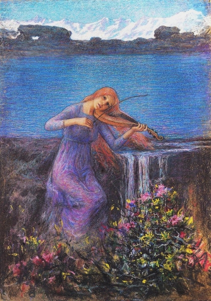 Harmony of Stream by Emilio Longoni