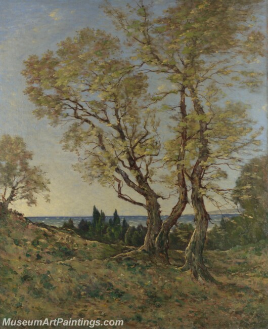 Harpignies Olive Trees at Menton Painting