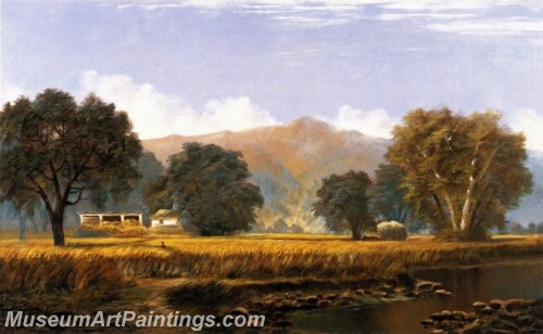 Harvesting Livermore Valley Painting