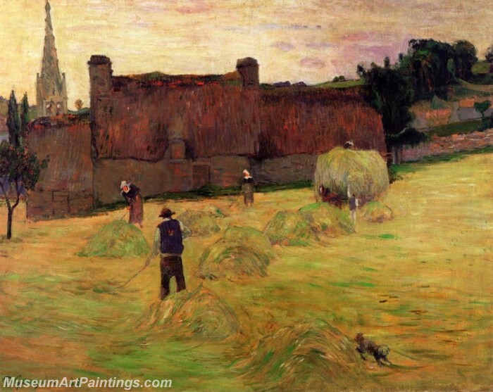 Haymaking Painting