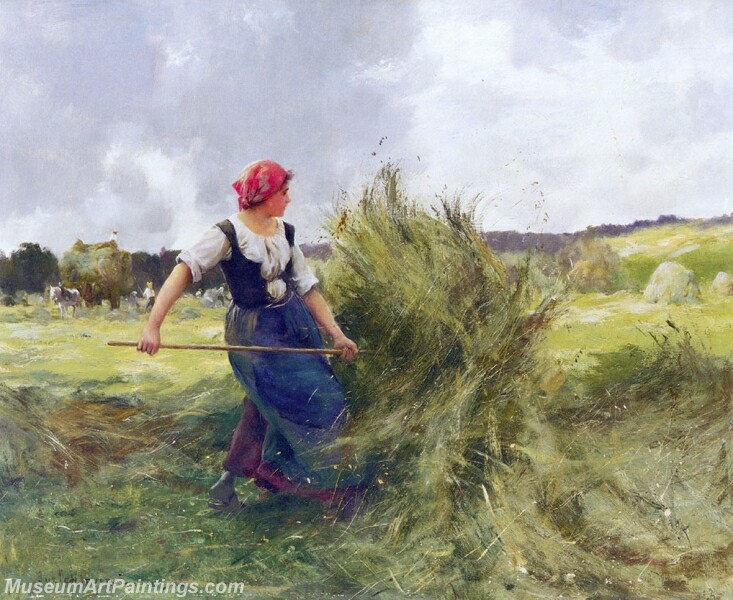 Haymaking Painting