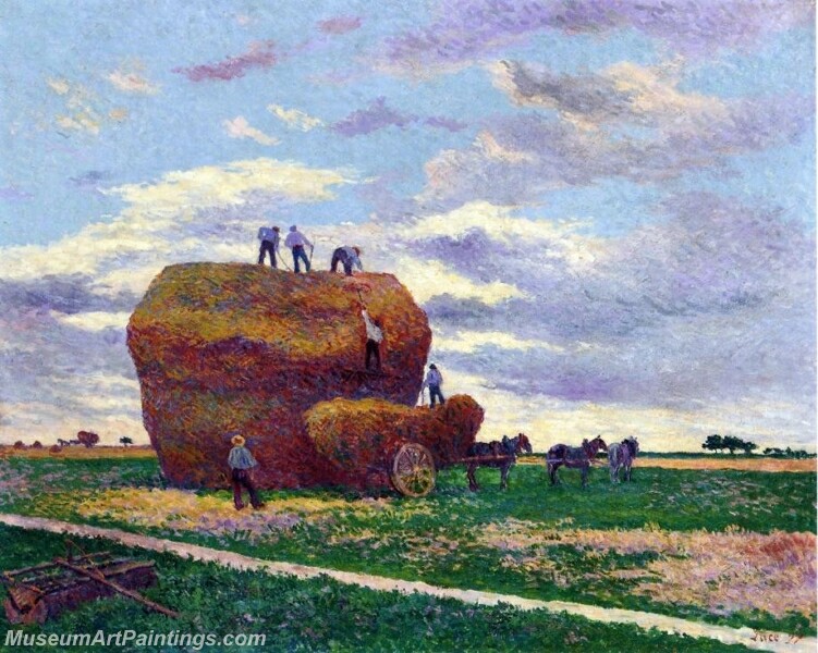 Haystack Painting