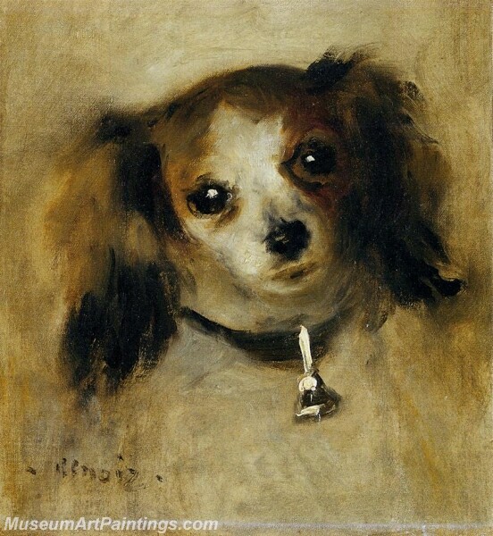 Head of a Dog Painting