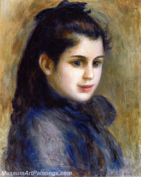 Head of a Girl Painting