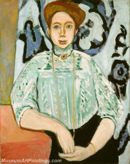 Henri Matisse Portrait of Greta Moll Painting