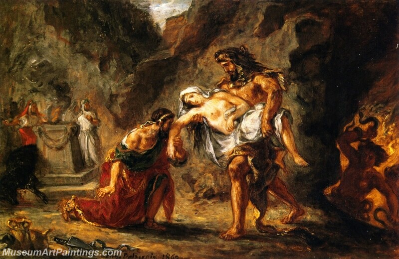 Hercules Bringing Alcestis Back from the Underworld Painting