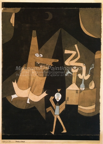 Hexen scene by Paul Klee
