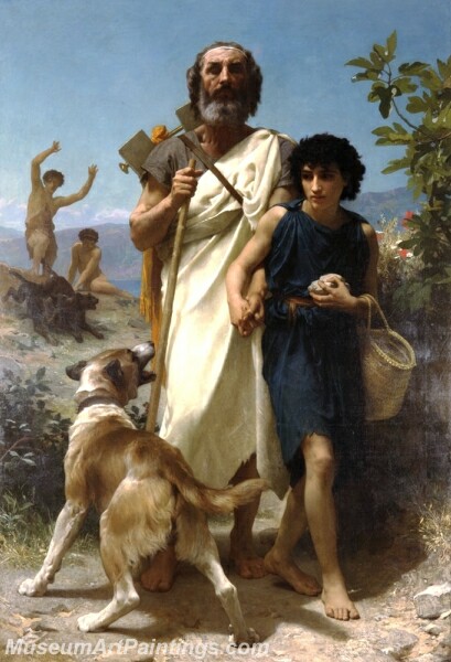 Homer and His Guide Painting