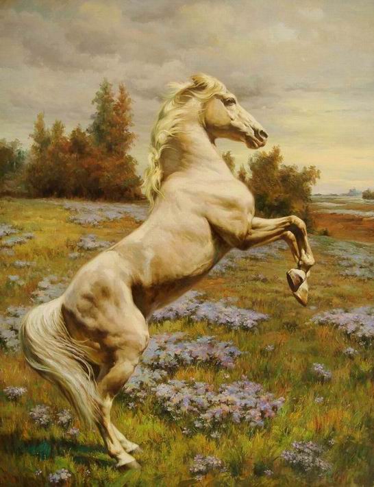 Horse Oil Paintings 031