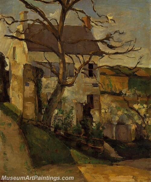 House and Tree the Hermitage Pontoise Painting