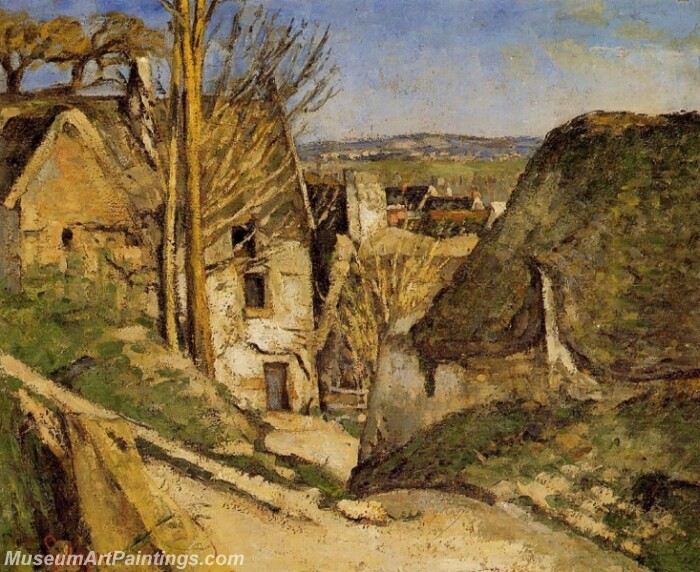 House of the Hanged Man Auvers sur Oise Painting