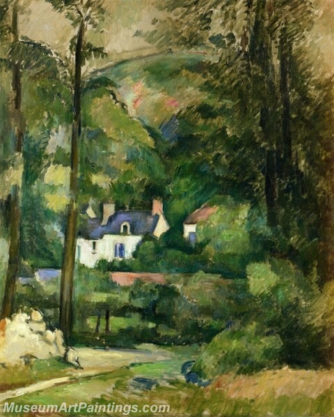 Houses in the Greenery Painting