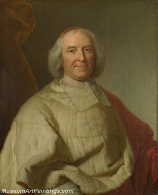 HyacinRigaud Cardinal Fleury Painting