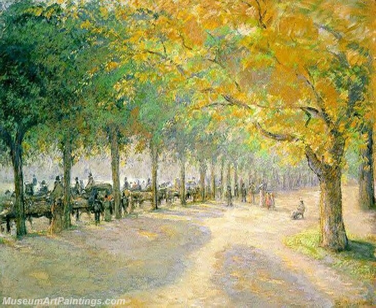 Hyde Park London Painting