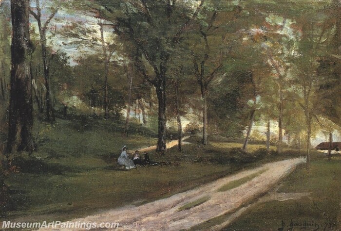 In the Forest Saint Cloud II Painting