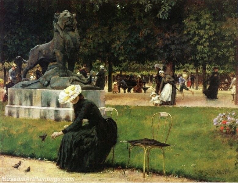 In the Luxembourg Garden Painting