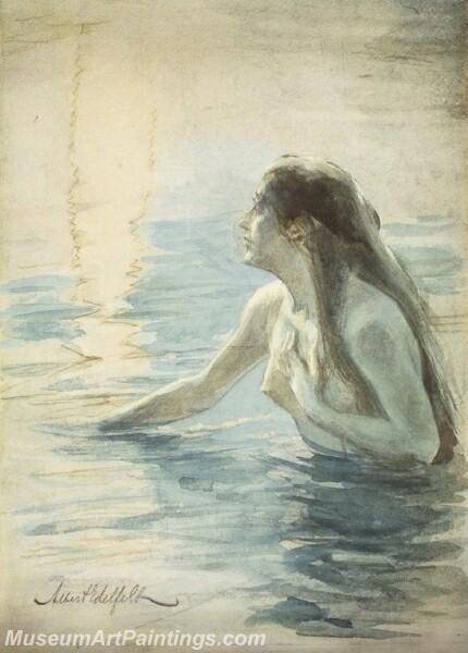 In the water Painting