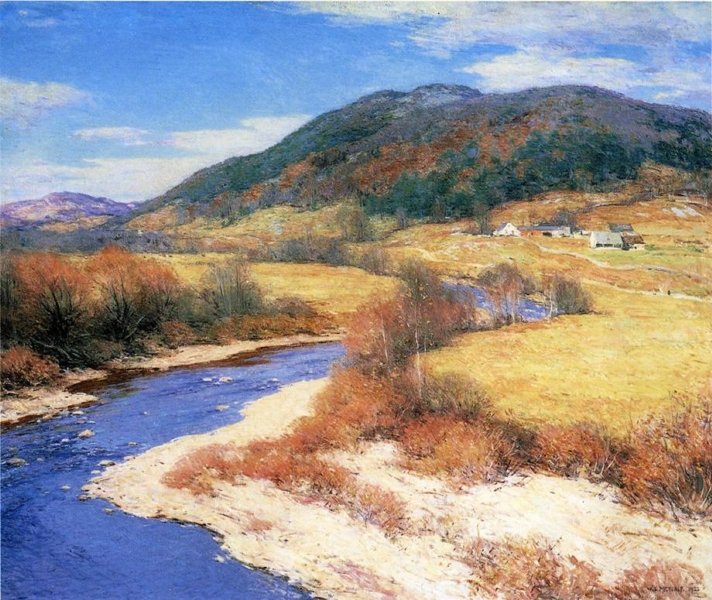 Indian Summer Vermont by Willard Leroy Metcalf