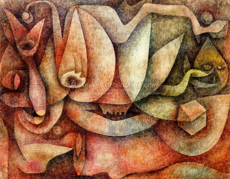 Indiscretion by Paul Klee