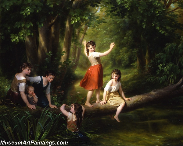 Innocence Painting by Fritz Zuber Buhler