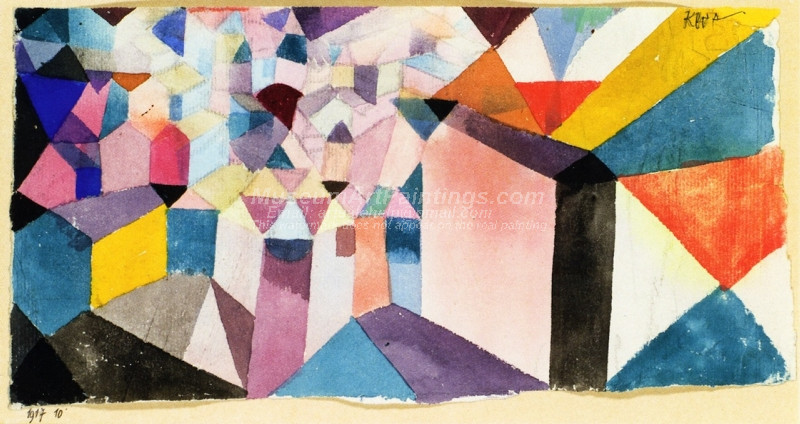Insight into a City by Paul Klee