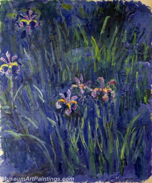 Irises Painting