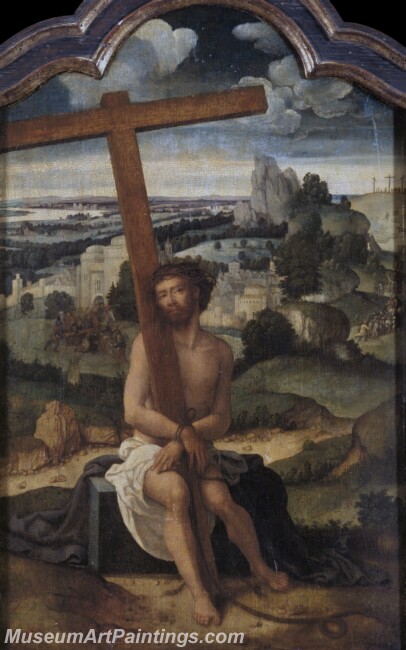 Isenbrandt Adriaen Cristo Varon de Dolores Painting