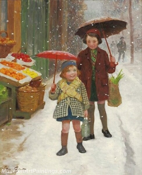 Its Snowing Painting