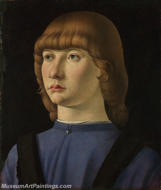 Jacometto Portrait of a Boy Painting