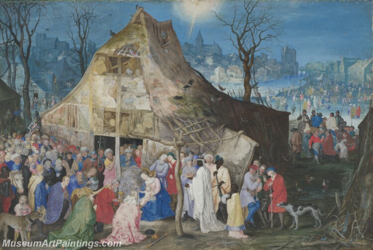 Jan Brueghel Elder The Adoration of Kings Painting