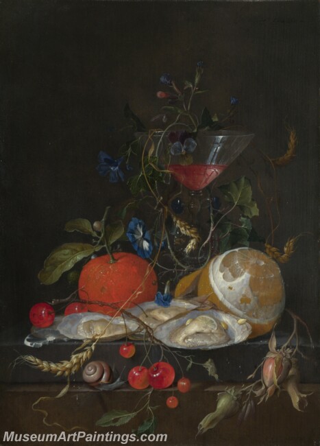 Jan Davidsz de Heem Still Life Painting