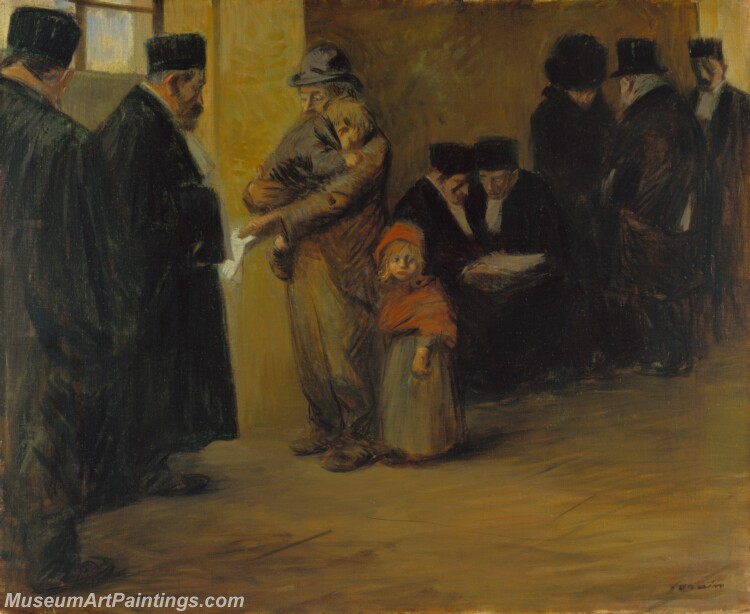 Jean Louis Forain Legal Assistance Painting