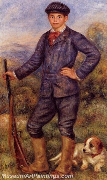 Jean Renoir as a Hunter Painting