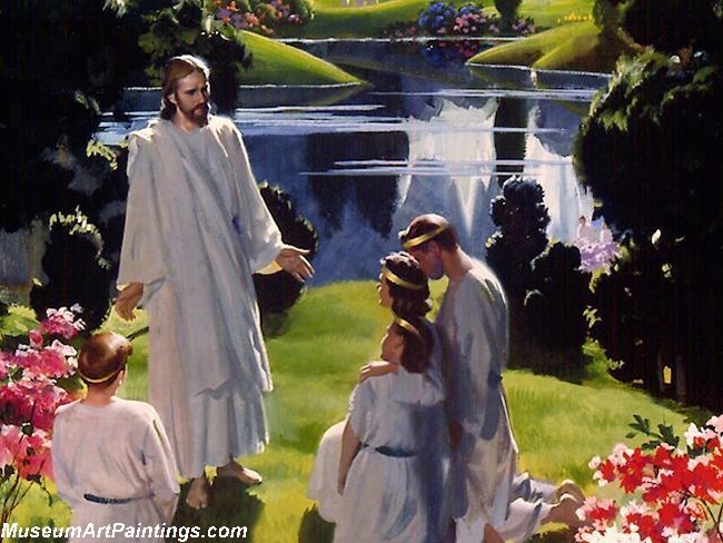 Jesus Christ Oil Paintings 089