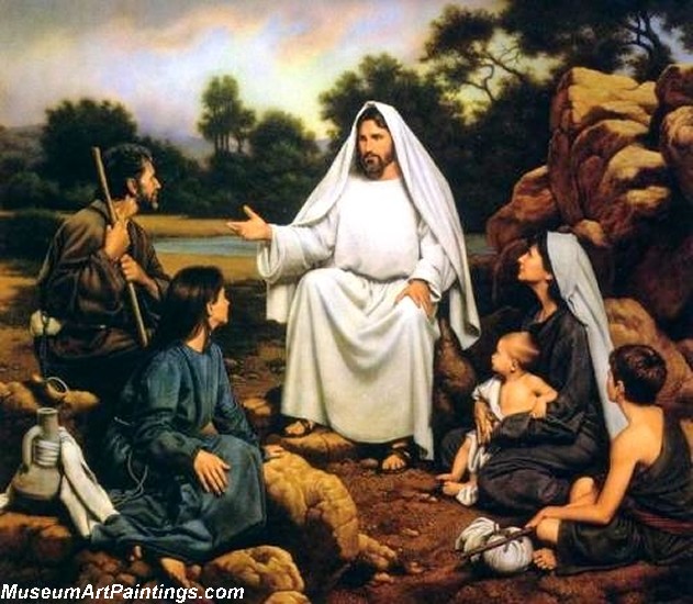 Jesus Christ Oil Paintings 095