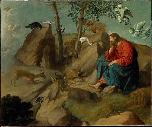 Jesus Christ Paintings Christ in the Wilderness