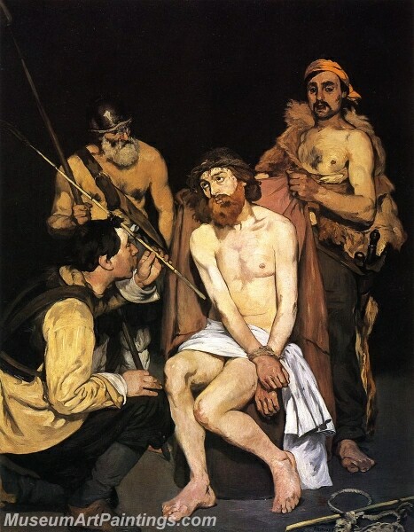 Jesus Mocked by the Soldiers Painting