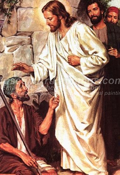 Jesus Oil Painting 044
