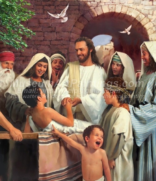 Jesus Oil Painting 045