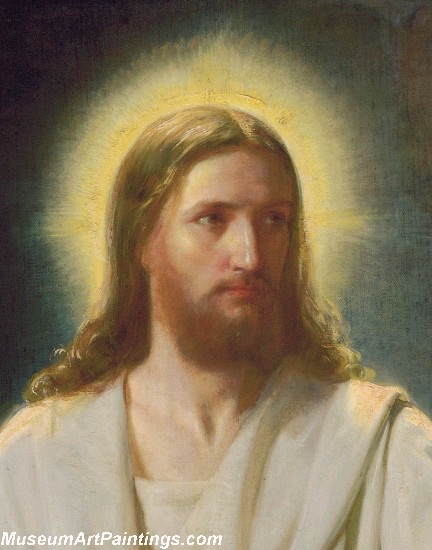 Jesus Portrait Painting 002