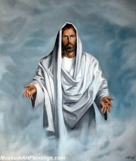 Jesus Portrait Painting 004