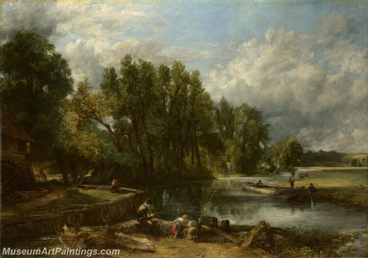 John Constable Stratford Mill Painting