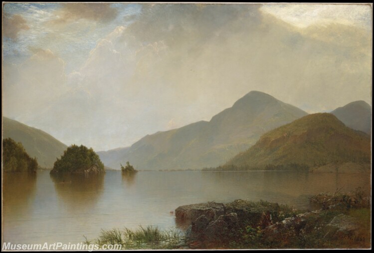 John Frederick Kensett Lake George Painting