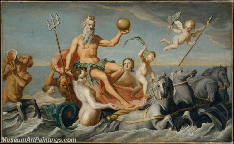 John Singleton Copley The Return of Neptune Painting