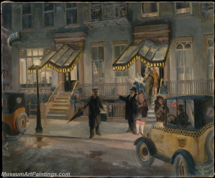 John Sloan The Lafayette Painting