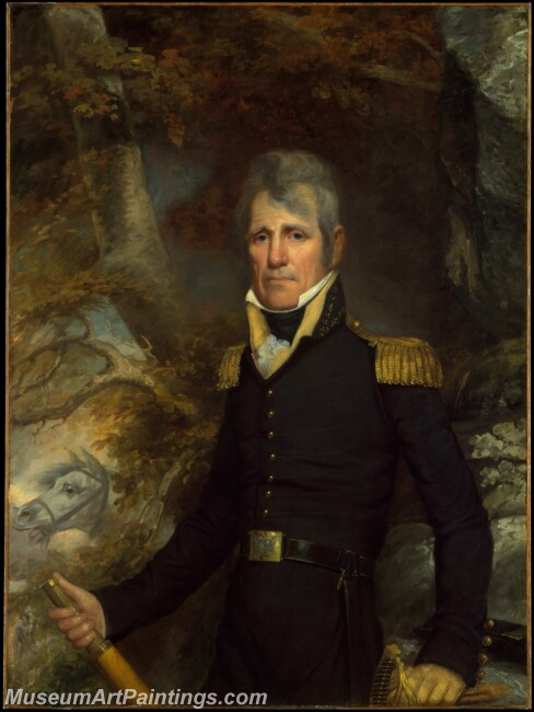 John Wesley Jarvis General Andrew Jackson Painting