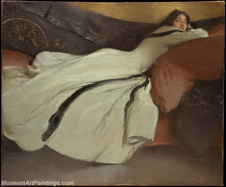 John White Alexander Repose Painting