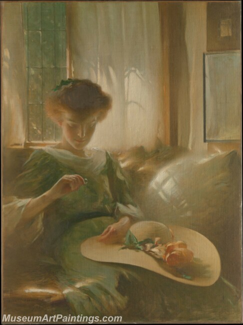 John White Alexander The Ring Painting