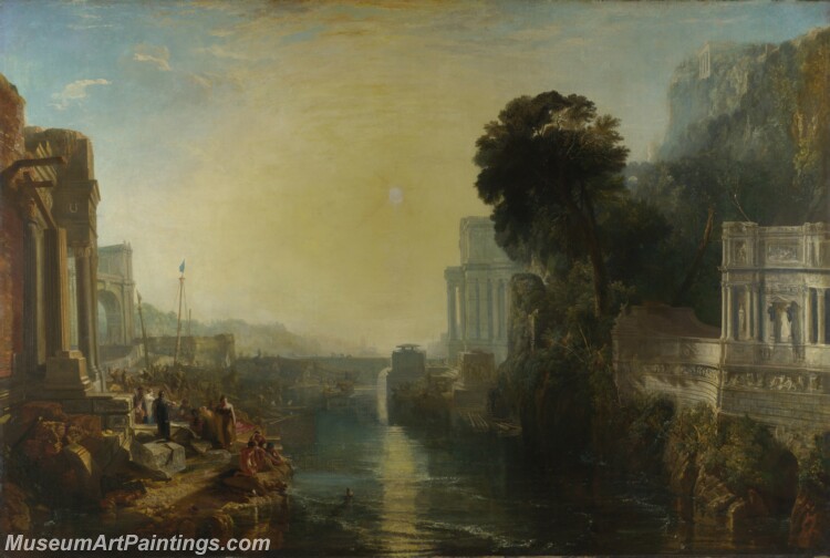 Joseph Mallord William Turner Dido building Carthage Painting