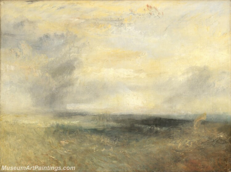 Joseph Mallord William Turner Margate from Sea Painting